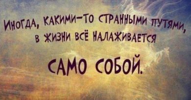 жизнь налаживается