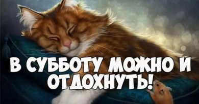 отдых в субботу